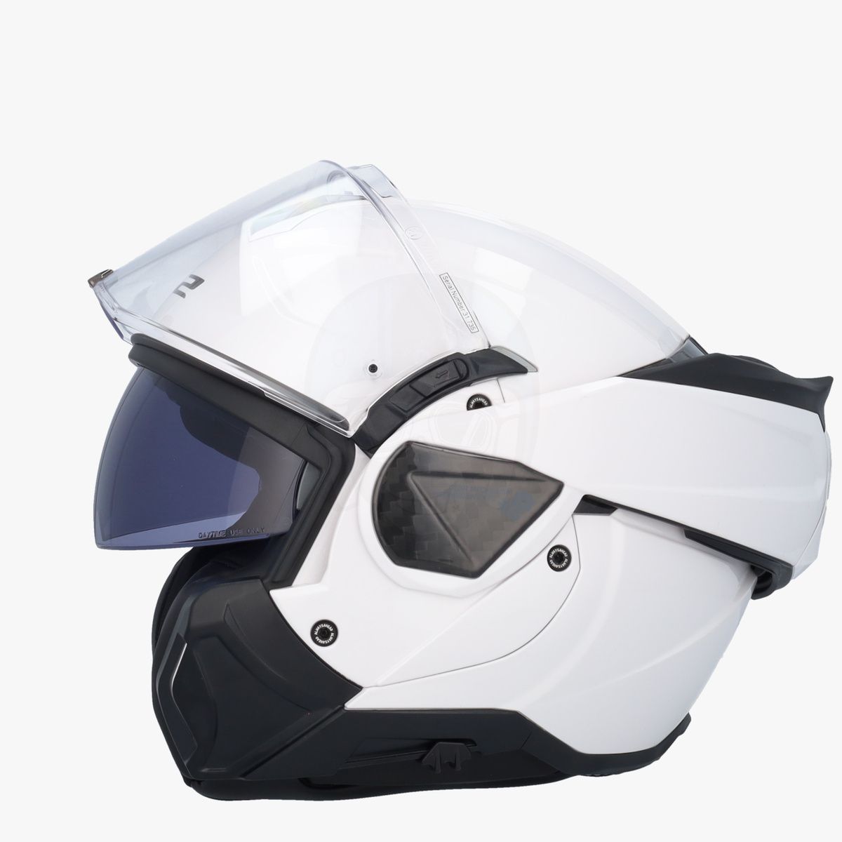 LS2 FF910 Advant II Solid White