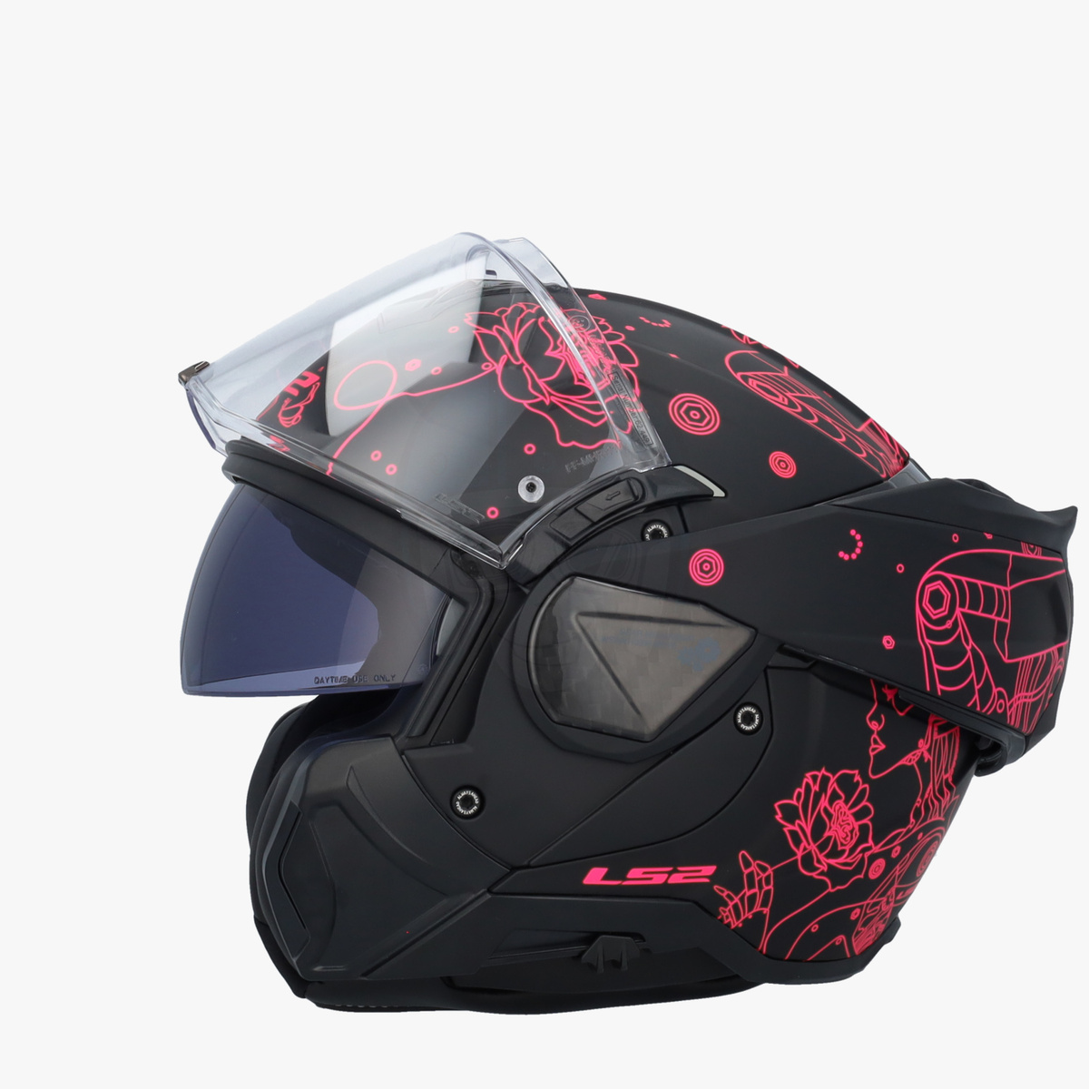 LS2 FF910 Advant II Sophia Black Pink - Worldwide Shipping!