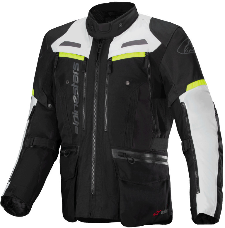 Alpinestars Bogota' Pro Drystar Jacket Black/Ice Gray/Yellow Fluo 1381