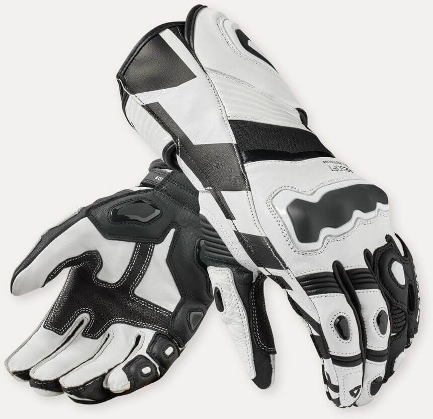 REV'IT Jerez 4 Gloves White/Black