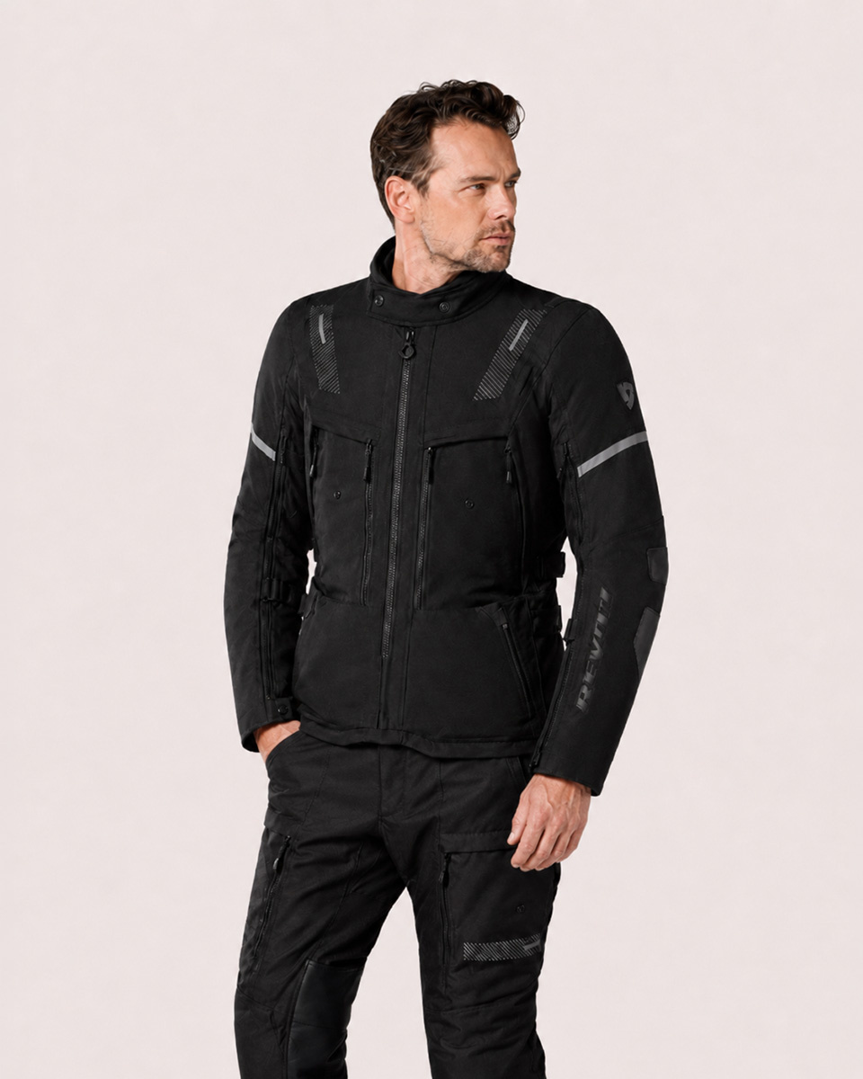 REV'IT Sand 5 H2O Jacket Black/Anthracite