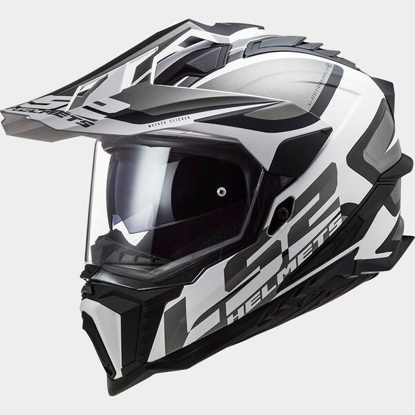 LS2 MX701 Explorer Alter Matt Black White