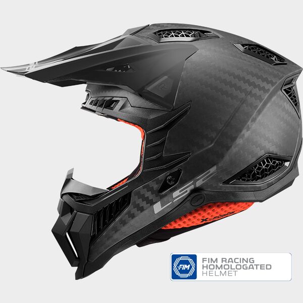 LS2 MX703 X-Force Pro Fim Matt Carbon