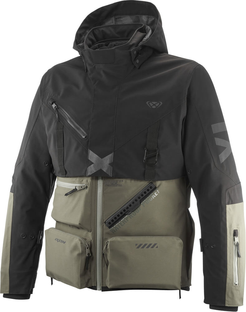 Ixon Etna Parka Khaki/Black 8010