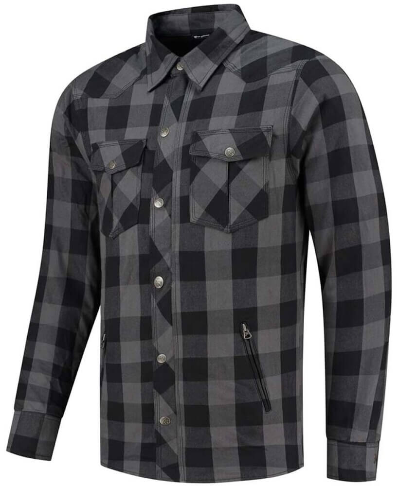Rusty Stitches Super Neil-25 Jacket Grey-Black