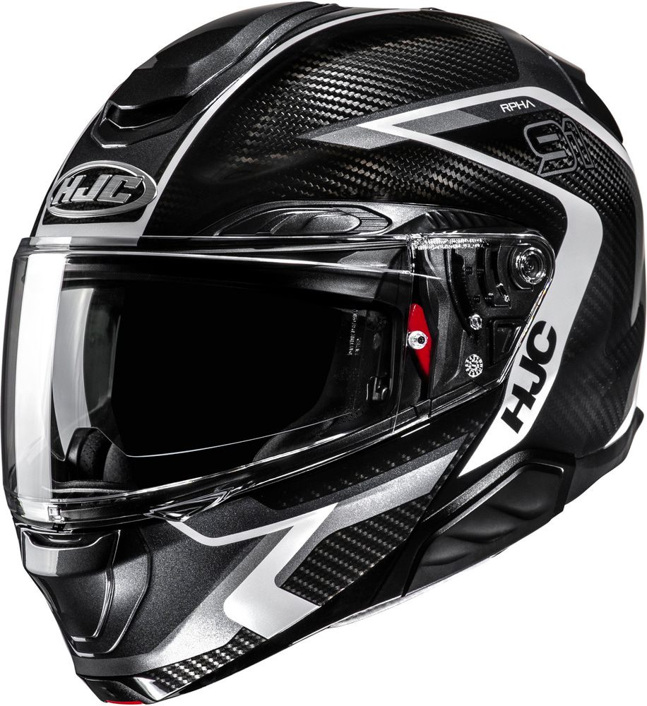 HJC RPHA-91 Carbon Grey/White 828