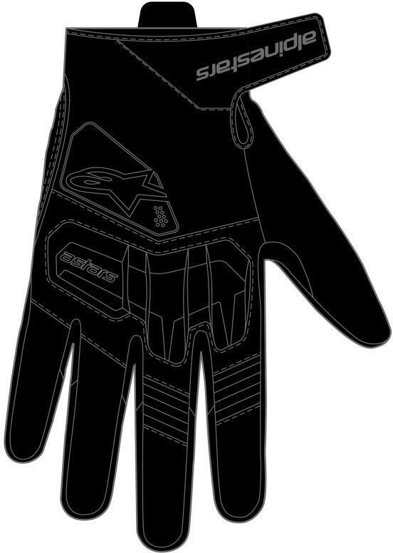 Alpinestars Chrome V2 Gloves Black Asphalt 1120
