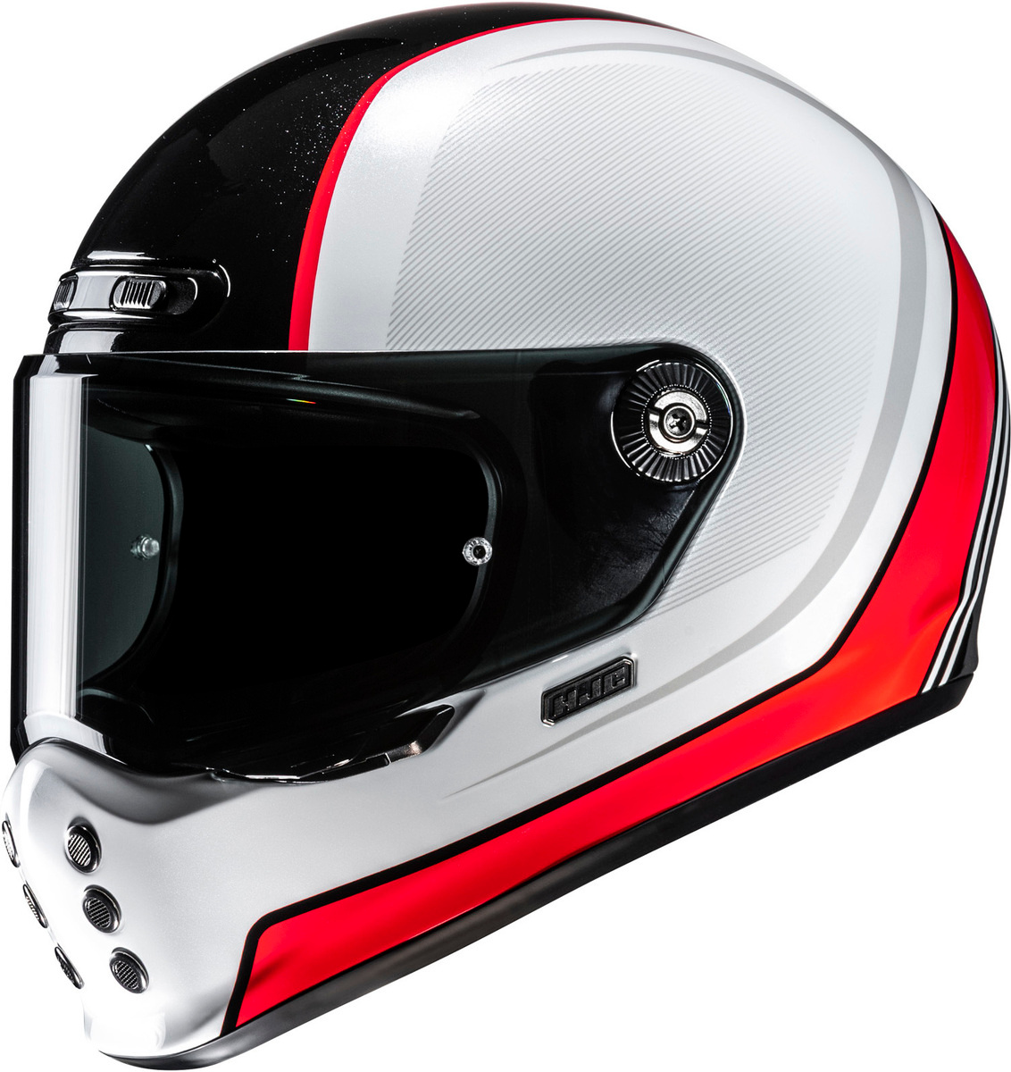 HJC V10 Hodu White/Red 231