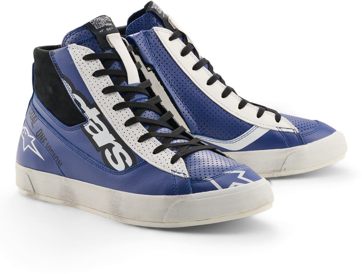 Alpinestars Stated Flair Shoes Bright Blue/White/Black