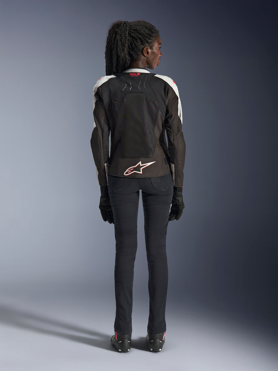 Alpinestars Stella Smx Air Jacket Ice Gray/Black/Coral Fluo