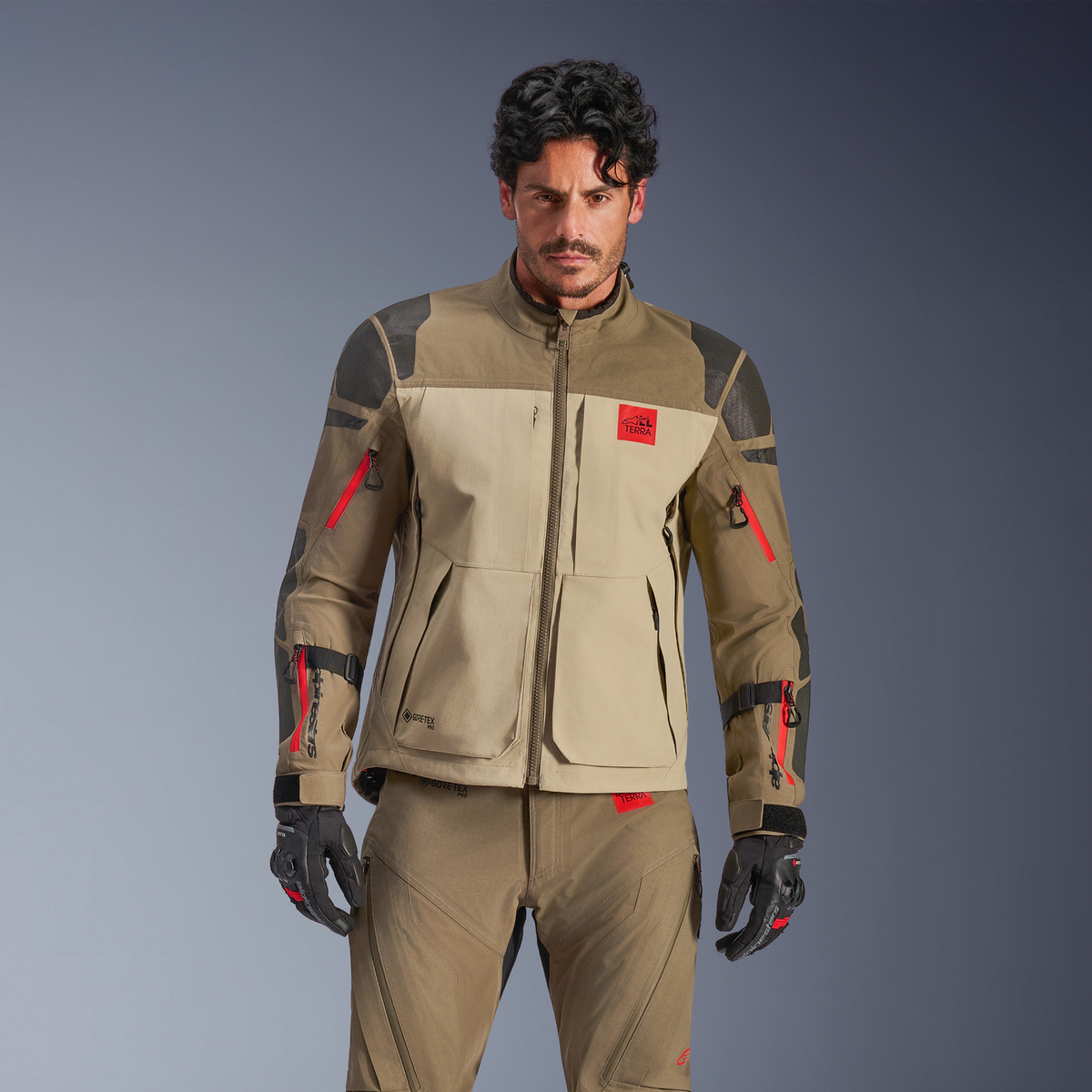 Alpinestars Nazca 3L Gore-Tex® Pro Jacket Walnut/Rock/Brown