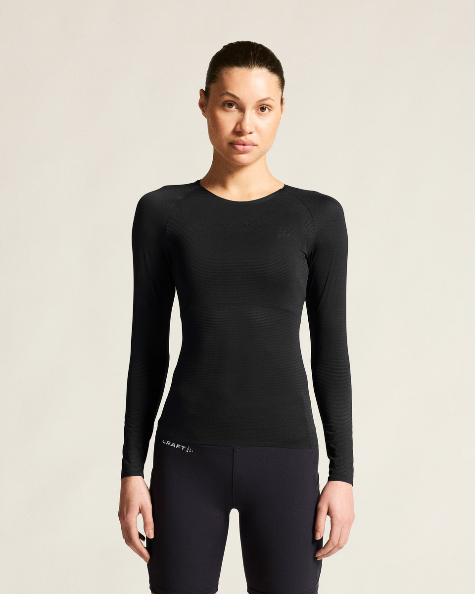 Craft Active Nanoweight LS Women Cool T-Shirt Black/Black