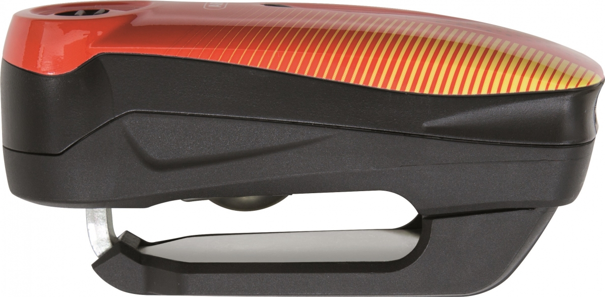 ABUS DETECTO 7000 RS1 Schijfremslot met Alarm Sonic Rood