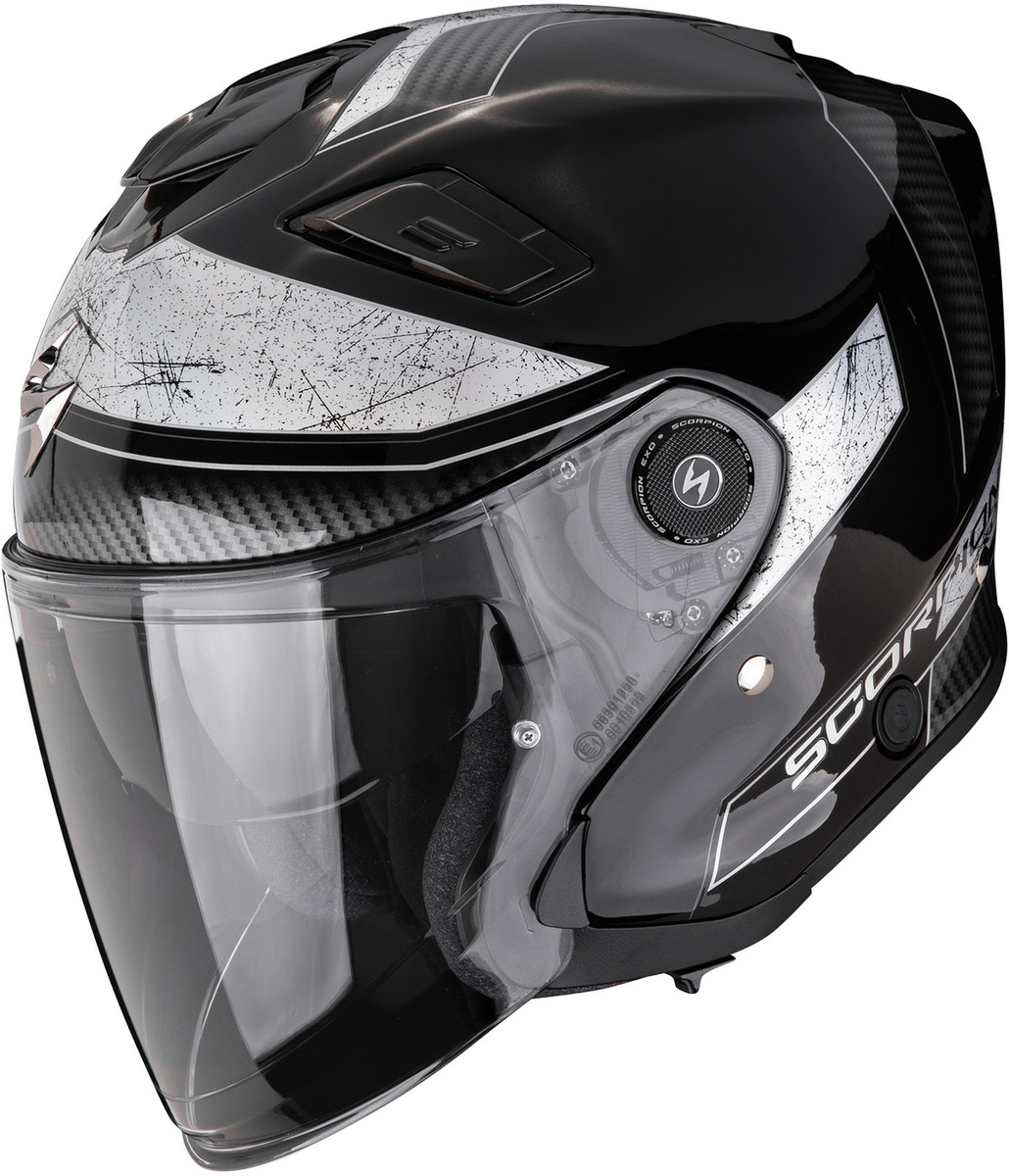 Scorpion EXO-GT JET Crest Black/Silver