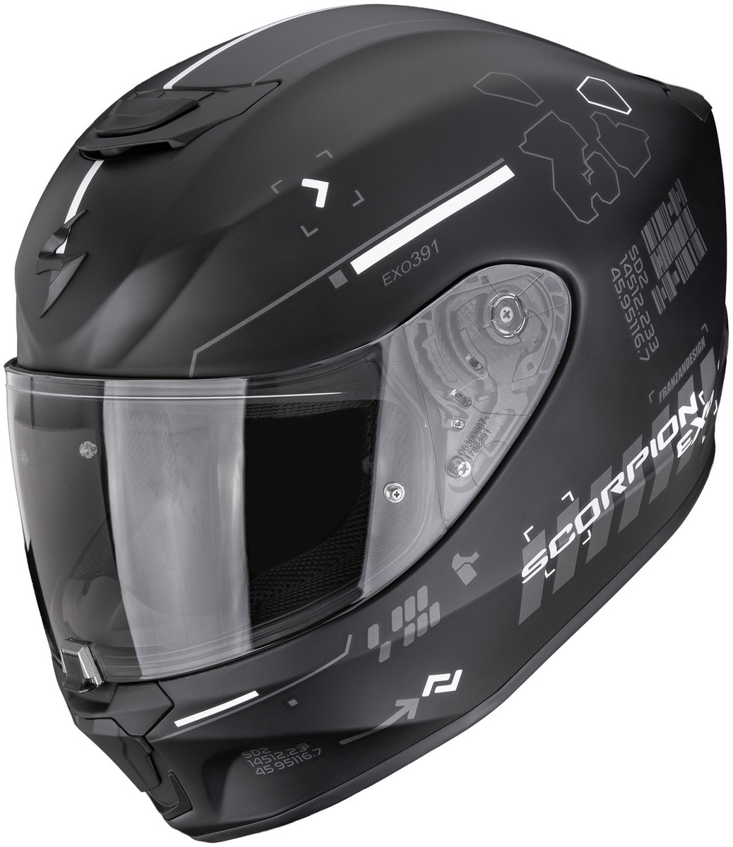 Scorpion EXO-391 Iron Matt Black/Silver