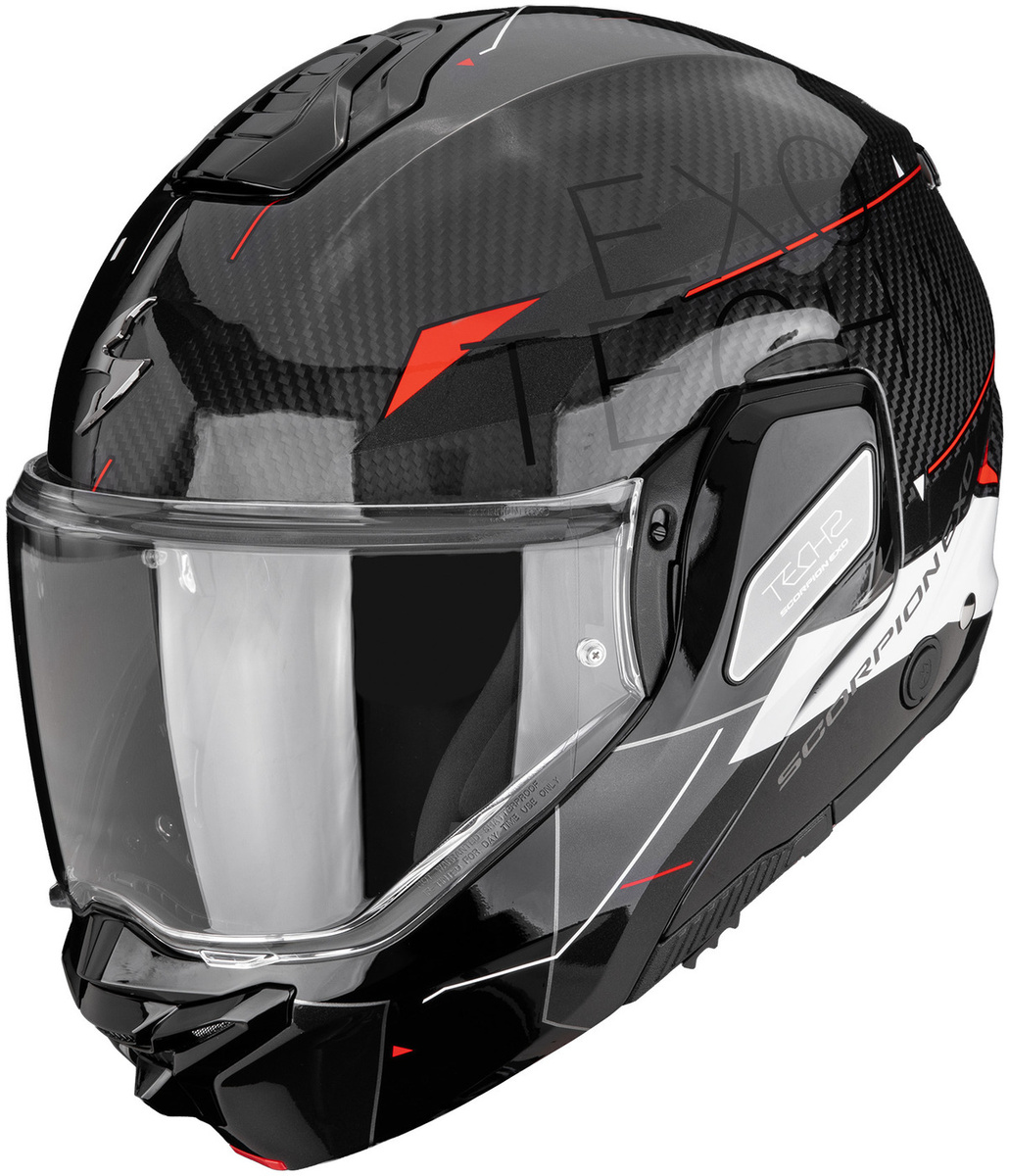 Scorpion EXO-Tech II Carbon Viator Black/White/Red