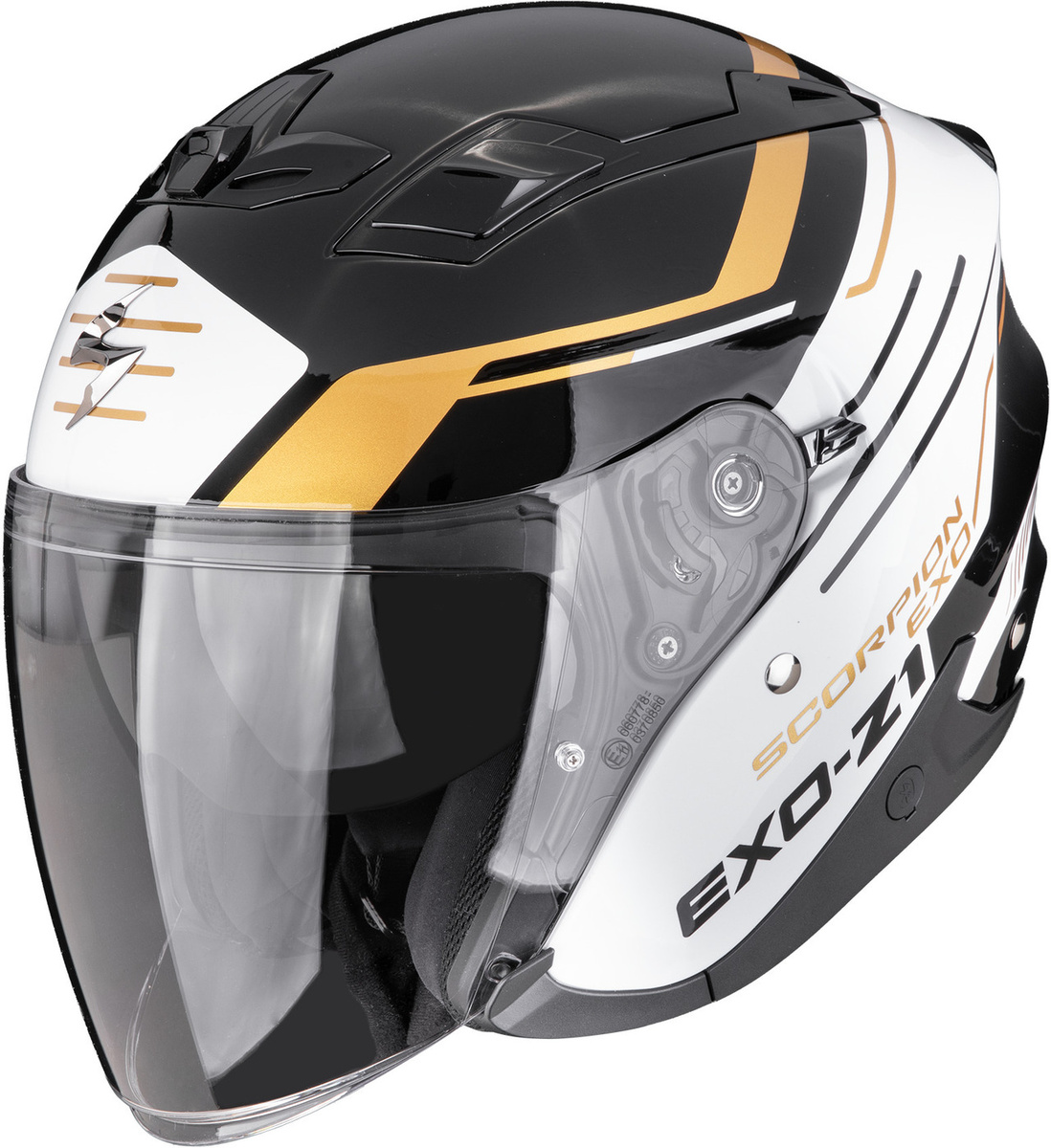 Scorpion EXO-Z1 Prymus Black/White/Gold