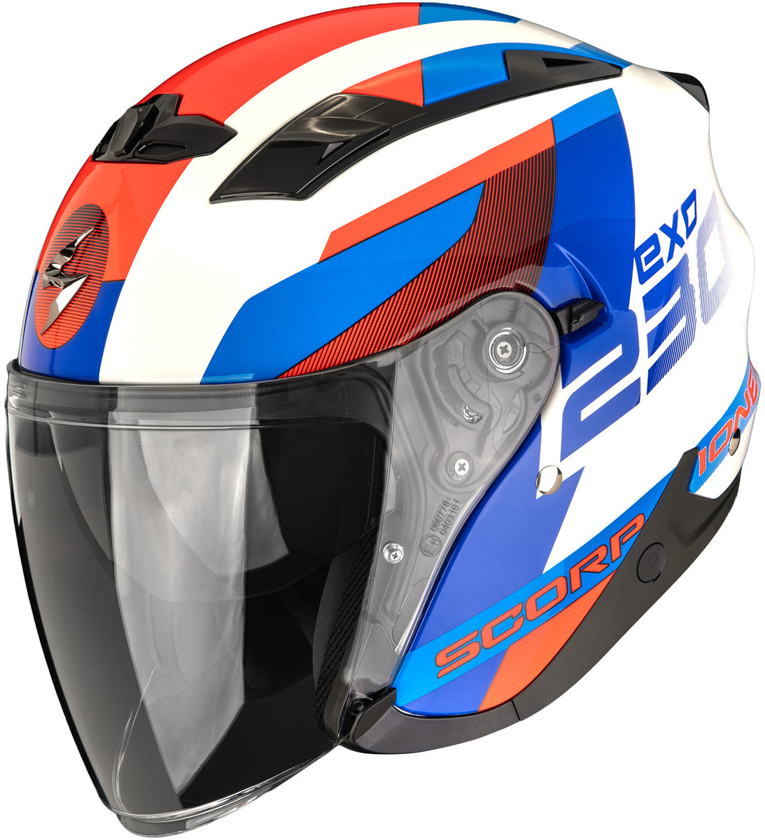 Scorpion EXO-230 Comics White/Blue/Red
