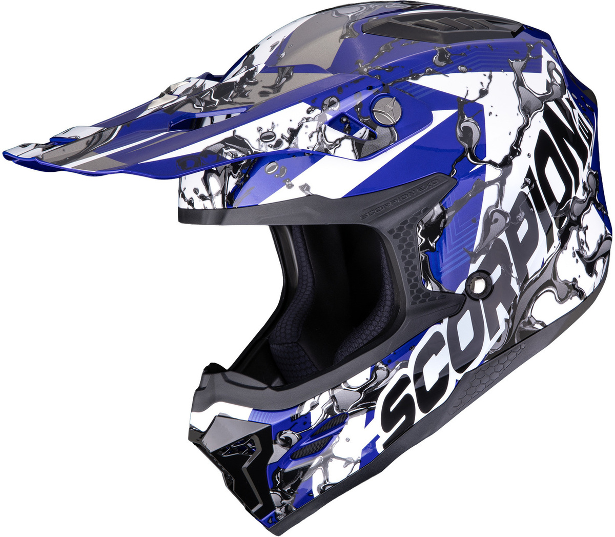 Scorpion SMX-10 Gasoline Blue/White/Black