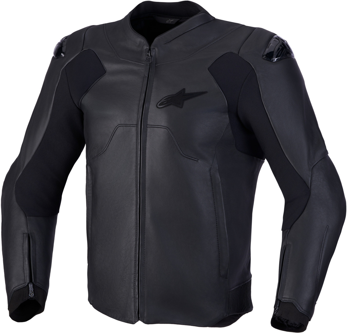 Alpinestars Caliber V2 Leather Black/Black 1100