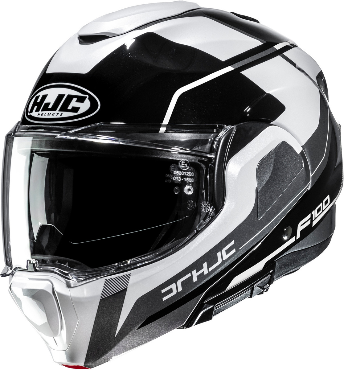 HJC F100 Astra Black/White 128