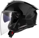 LS2 OF618 Verso II Solid Gloss Black - Worldwide Shipping!