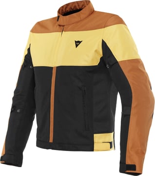 Dainese Elettrica Air Tex Jacket Brown/Yellow 23F