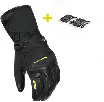 Macna Azra RTX Heated Gloves Kit (inclusief accu) Black