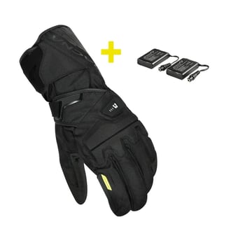 Macna Foton 2.0 RTX Heated Gloves Black + Accu Kit
