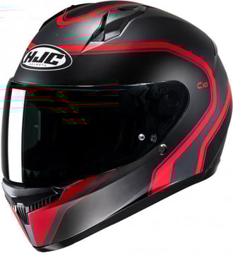 HJC C10 Elie Black/Red 130