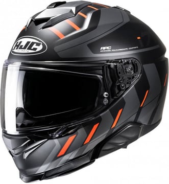 HJC i71 Simo Black/Orange 813