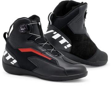 REV'IT Jetspeed PRO Shoes Black/Red