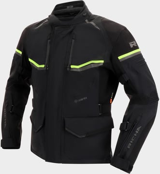 Richa Atlantic 2 GTX Jacket Black/Fluo Yellow 650