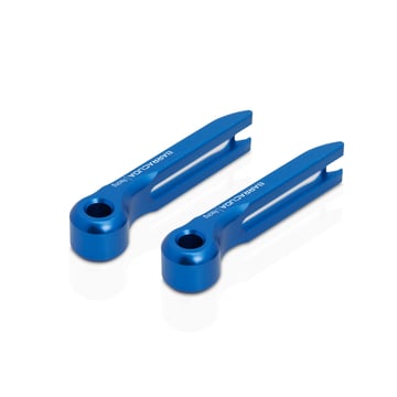Kit End Levers Aluminum Blue (Pair) N1027/U