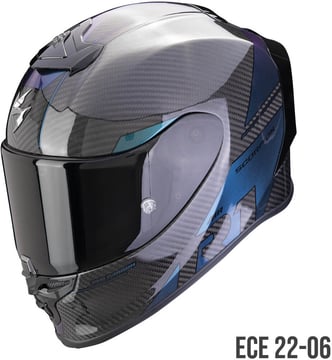 Scorpion EXO-R1 EVO AIR Carbon Rally Black/Chameleon