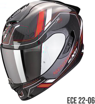 Scorpion EXO-1400 EVO 2 AIR Carbon Mirage Black/Red/White