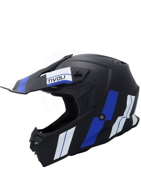 VITO Tivoli Mat Zwart/Blauw/Wit