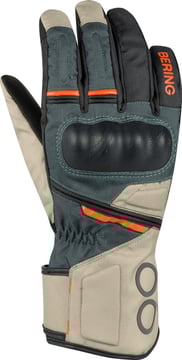 Bering Siberia Gloves Beige/Grey/Orange