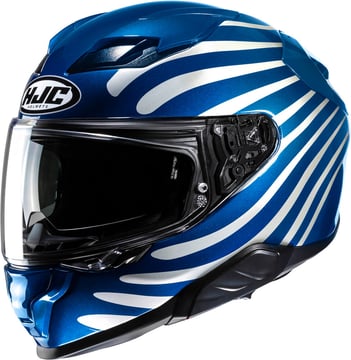HJC F71 Zen Blue/White