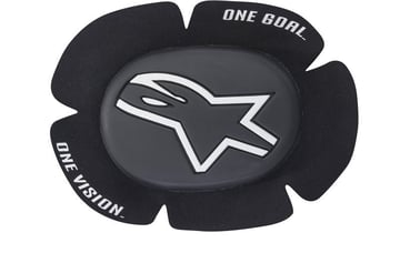 Alpinestars GP Sport Evo Knee Slider Black White 12