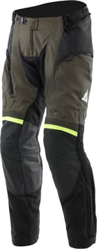 Dainese Super Adventure D-Dry Absoluteshell Trousers Black/Tarmac/Fluo Yellow 40J