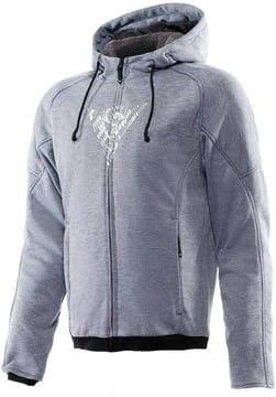 Dainese Bovisa Safety Hoodie Grey-Melange/Black N42