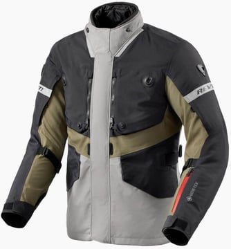 REV'IT Neptune 3 GTX Jacket Black/Dark Green