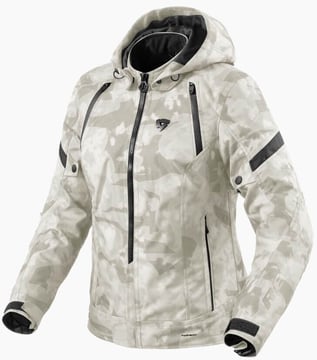 REV'IT Flare 3 H2O Ladies Jacket Camo Grey/White