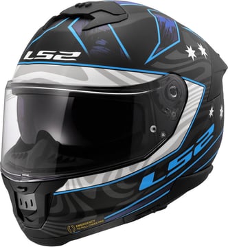 LS2 FF808 Stream II Galdam Black Blue