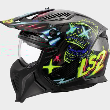 LS2 OF606 Drifter Rayz Black Blue