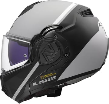 LS2 FF906 Advant Swipe Grey Black