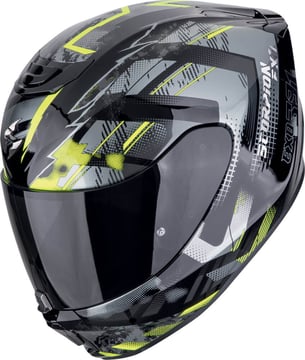 Scorpion EXO-391 Clutter Black/Neon Yellow