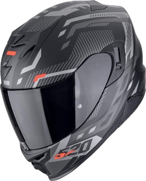 Scorpion EXO-520 EVO AIR Ranka Matt Black/Silver/Red