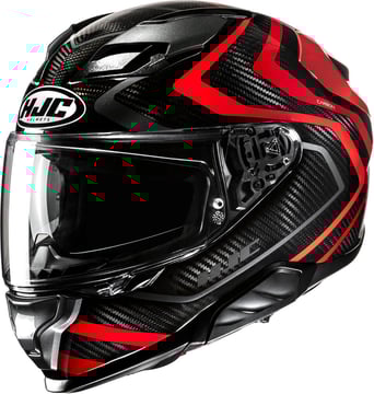 HJC F71 Carbon Nevio Black/Red 830